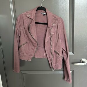 Mauve Moto jacket